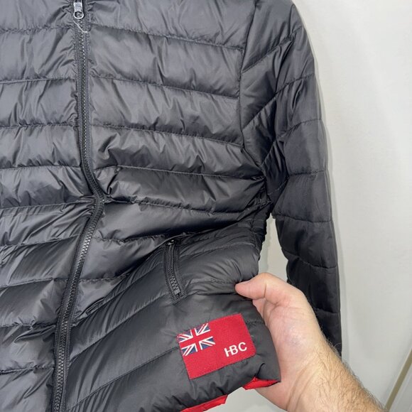 2014 Canadian Olympic Team Woman S HBC Red Puffer Jacket Canada Podium Down - Picture 6 of 7